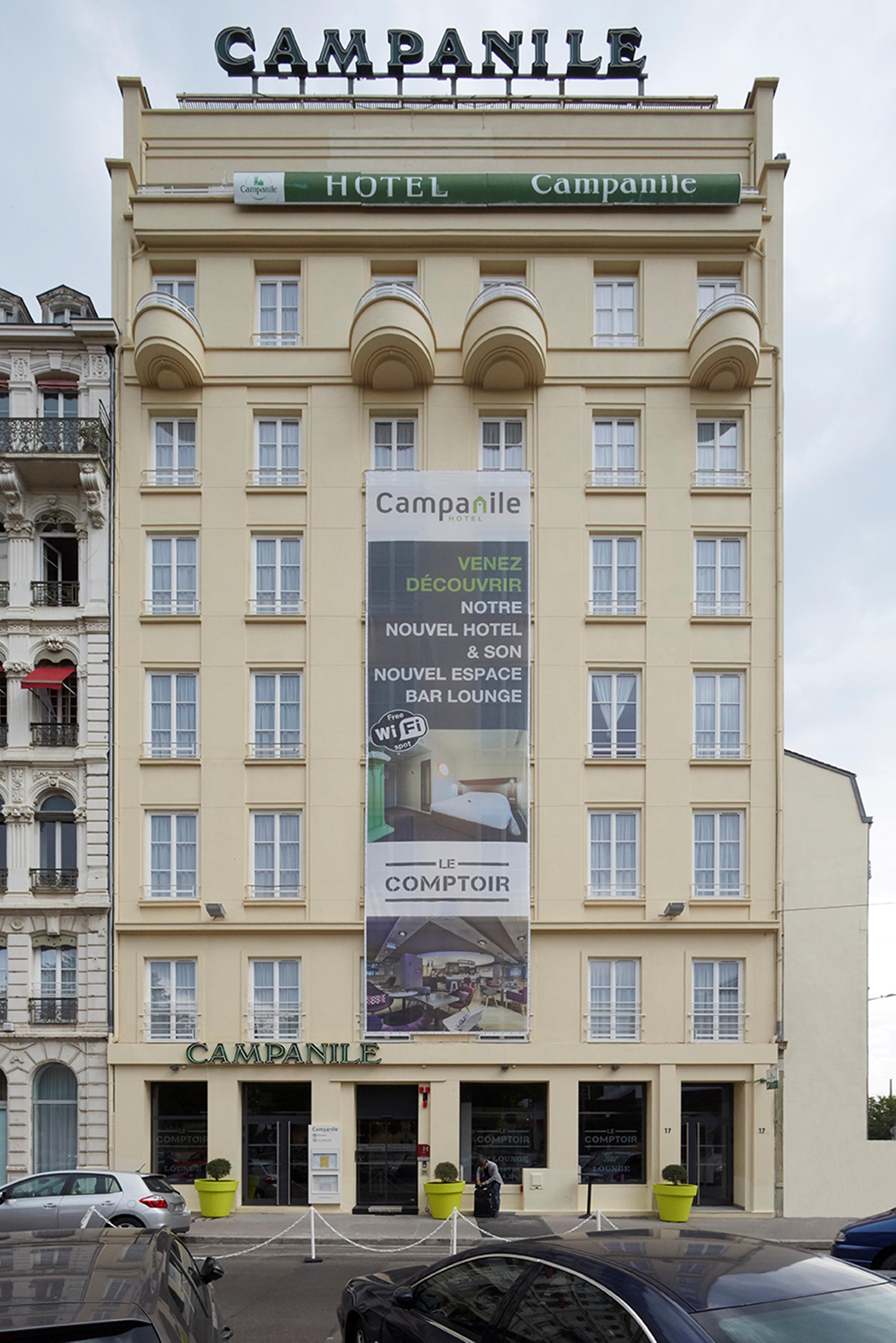 Campanile Lyon Centre - Gare Perrache - Confluence Hotell Eksteriør bilde